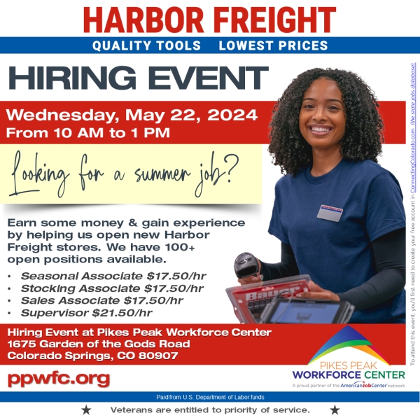 Harbor Freight Hiring Event
